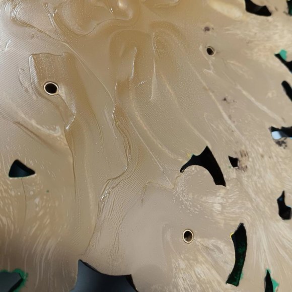 Syroco Wall Hanging Pair Fruit Flower Baskets Plastic Vintage MCM  Decor 5620B - Picture 14 of 16